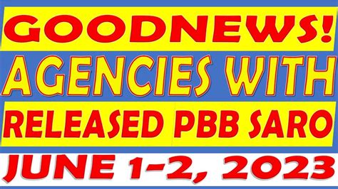 GOODNEWS! LATEST PBB UPDATE AS OF JUNE 1&2, 2023.